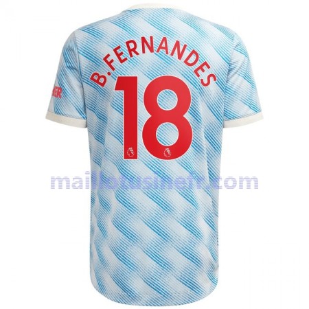 Maillot de Foot Manchester United Bruno Fernandes 18 Extérieur 2021-22 Maillot de Foot Manchester United Bruno Fernandes 18 Extérieur 2021-22